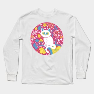 Pansexual Pride Cat Long Sleeve T-Shirt